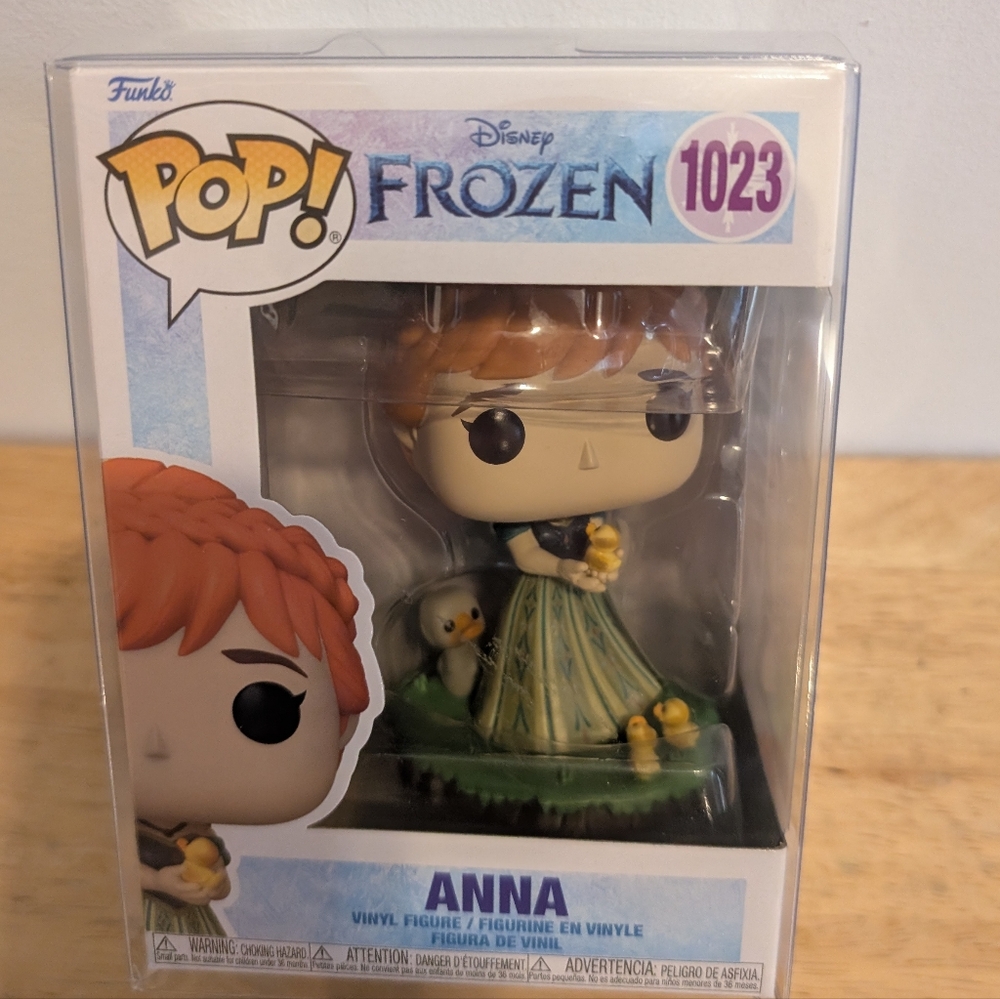 Funko Pop! Frozen Anna with Duckling Vinyl Figure - Picture 1 of 4